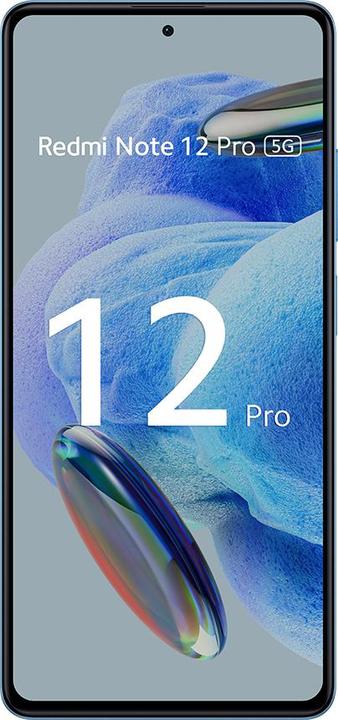 Image du produit Xiaomi Redmi Note 12 Pro (128 Go, Bleu ciel, 6.67", Double SIM, 50 Mpx, 5G)