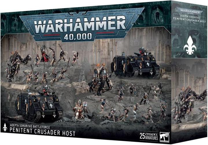Immagine prodotto Games Workshop Warhammer 40k - Battleforce Noel 2024 Adepta Sororitas : Ost de Croisade de Penitents (Materiale sintetico)