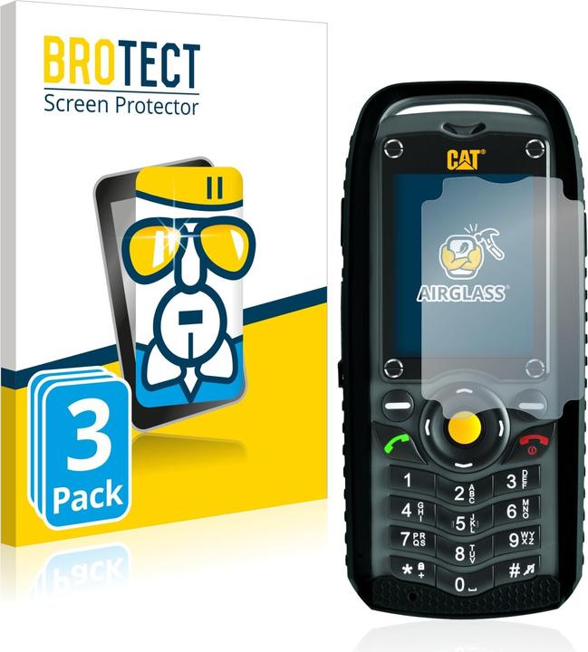 Image du produit BROTECT AirGlass Verre (3 pièce(s), CAT B25)