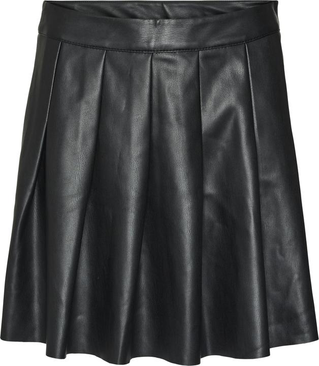 Vero Moda VMSIGGI Hohe Taille Kurzer Rock Rock in Lederoptik (XL)