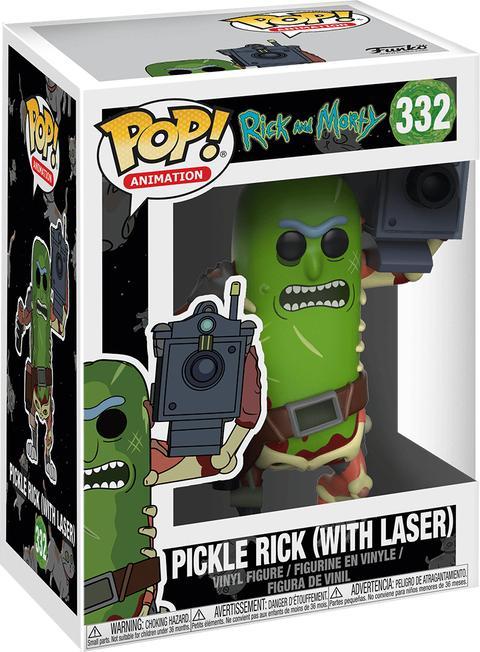 Image du produit Funko POP! Rick and Morty: Pickle Rick with Laser
