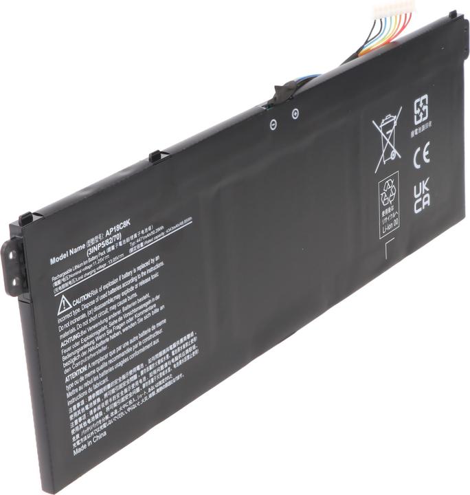 Produktbild AccuCell Akku passend für Acer Aspire 5, Acer Swift 3, Acer TravelMate B1 B118, AP18C8K, 11,25V 4450mAh (4450 mAh)