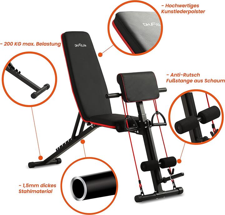Image du produit DH FitLife Banc de musculation
