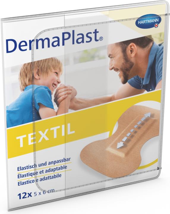 Actual product image DermaPlast Textile plaster (12 x)