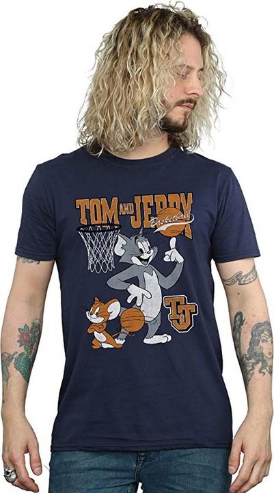 Tom & Jerry Spinning Basketball TShirt