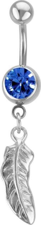 Bijouteria Bauchpiercing (Messing, Chirurgenstahl, Kristall)