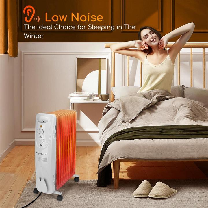Actual product image Aigostar Pangpang - 2300W Oil Radiator