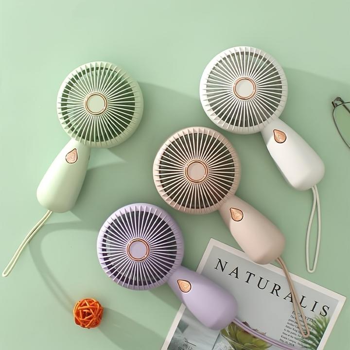 Produktbild PhoneLook Kompakter tragbarer Mini USB Ventilator wiederaufladbar für Innen- und Aussenreisen