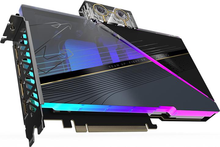 Actual product image Gigabyte GeForce RTX 4080 XTREME WATERBLOCK WATERFORCE (16 GB)
