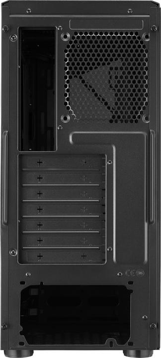 Actual product image Cooler Master CMP 510 ARGB MIDI TOWER CASE WITH WINDOW + MWE V2 230 V 650 W 80+ BRONZE POWER SUPPLY UNIT (ATX, mATX, Mini-ITX)