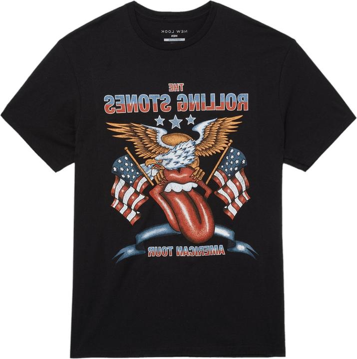 The Rolling Stones Unisex Adult USA Tour Eagle T-Shirt