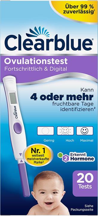 Image du produit Clearblue Test d'ovulation avancé et numérique 20pcs.