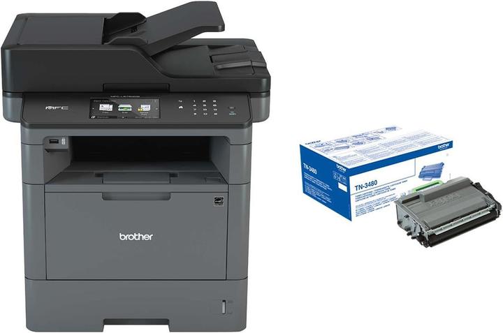 Brother MFC-L5750DW incl. additional toner TN-3480