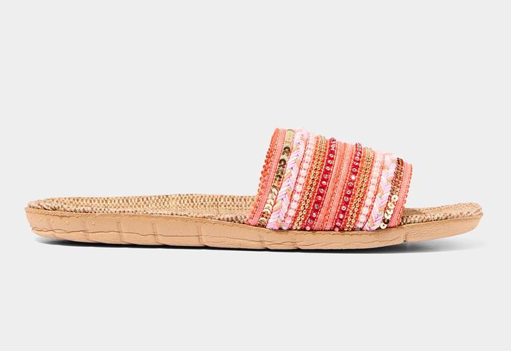 Joe Browns Lightweight Sequin Embellished Sliders