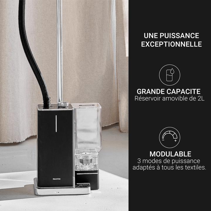 Produktbild SteamOne VertikaldÃ¤mpfer 3 Modi: Eco, Mittel, Max (2300 W, 50 g/min)