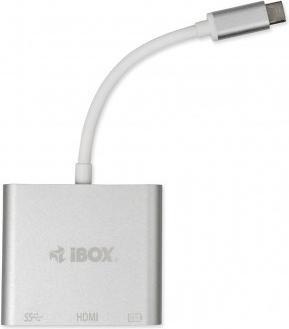 Actual product image iBox IUH3CFT1 Interface Hub USB 3.2 Gen 1 (3.1 Gen 1) Type-C (USB-C, 3 Ports)