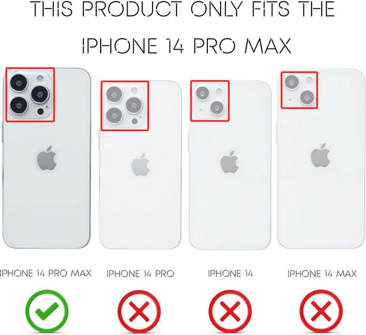 Immagine prodotto Nalia Copertura in silicone effetto pelle (Apple iPhone 14 Pro Max)