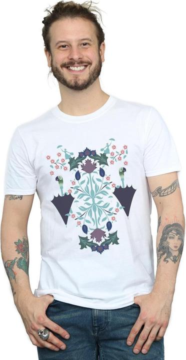 Produktbild Disney Mary Poppins Floral Collage TShirt (M)
