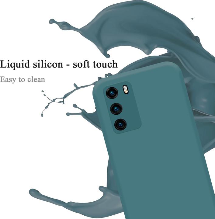 Actual product image Cadorabo TPU Liquid Silicone Case Cover (Huawei P40)