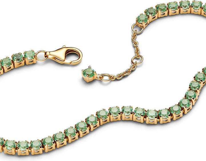 Produktbild Pandora Funkelndes Grünes Tennisarmband