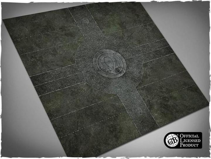 Produktbild Deep-Cut Studio 84MATGBM - Spielmatte - Morticians Guild Ball Spielfeld, Mousepad, Grösse 91 × 91 cm (Schaumstoff)