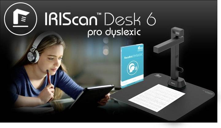 Image du produit Iris IRISCan Desk 6 Pro A3 scanner/appareil photo portable dyslexique (USB)