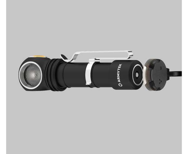 Immagine prodotto ArmyTek Wizard C2 v4 Magnet USB+18650 / LH351D Bianco / 1200 lm / TIR 70°:120° / 1x18650 (11.20 cm, 1200 lm)