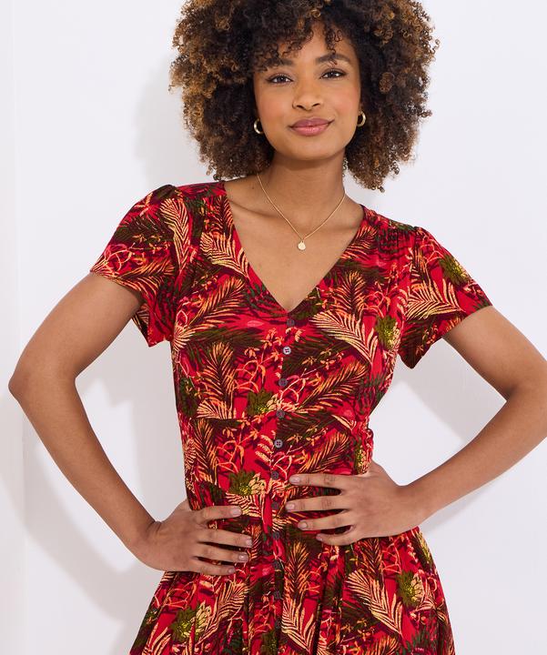 Image du produit Joe Browns Tropical Shirred Waist Dress (40)