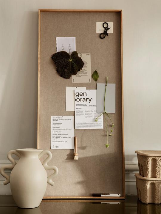 Actual product image Ferm Living Scenery Pinboard (Bulletin board, 45 x 100 cm)