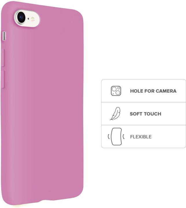 Produktbild SBS Rainbow Case iPhone SE 2022/ iPhone SE 2020/8/7 pink color (Apple iPhone SE (3rd Gen), Apple iPhone SE (2nd Gen))