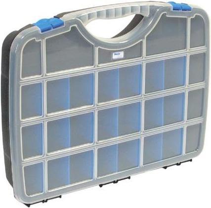 Produktbild Velleman - Sortimentskasten - 388 x 290 x 61 mm - 21 Herausnehmbare Trennwände
