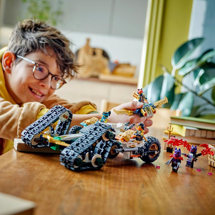 Actual product image LEGO Combined caterpillar of the Ninja team (71820, LEGO Ninjago)