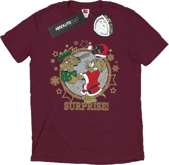 Tom & Jerry Christmas Surprise TShirt (XXL)