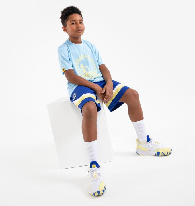 Immagine prodotto Tarmak Scarpe da basket per bambini basse NBA Warriors - Fast 900 Low-1 bianco