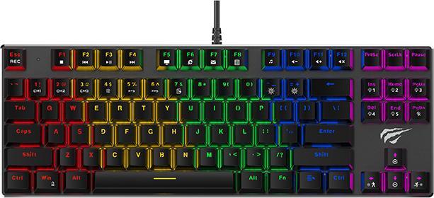 Immagine prodotto Havit Tastiera KB435L USB QWERTY Nero (Ing. Int., Cablato)