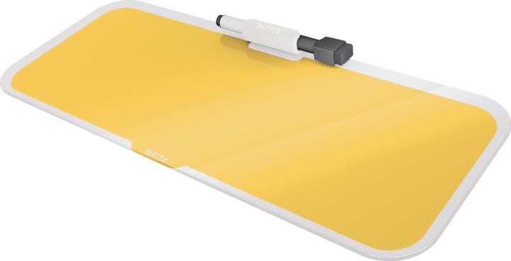Produktbild Leitz Glassboard Desktop-Memoboard Gelb (38 x 15 cm)