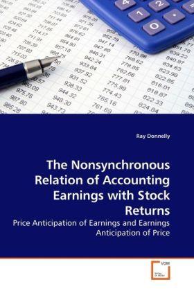 Image du produit The Nonsynchronous Relation of Accounting Earnings with Stock Returns (Allemand, Ray Donnelly, 2010)