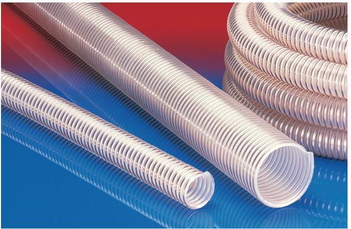 Actual product image Norres Suction and feed hose AIRDUC® PUR 356 FOOD internal dm 50 mm external dm 61 mm length 10 m
