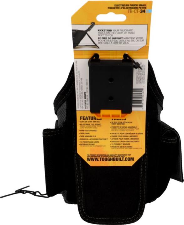 Actual product image ToughBuilt Electrician bag