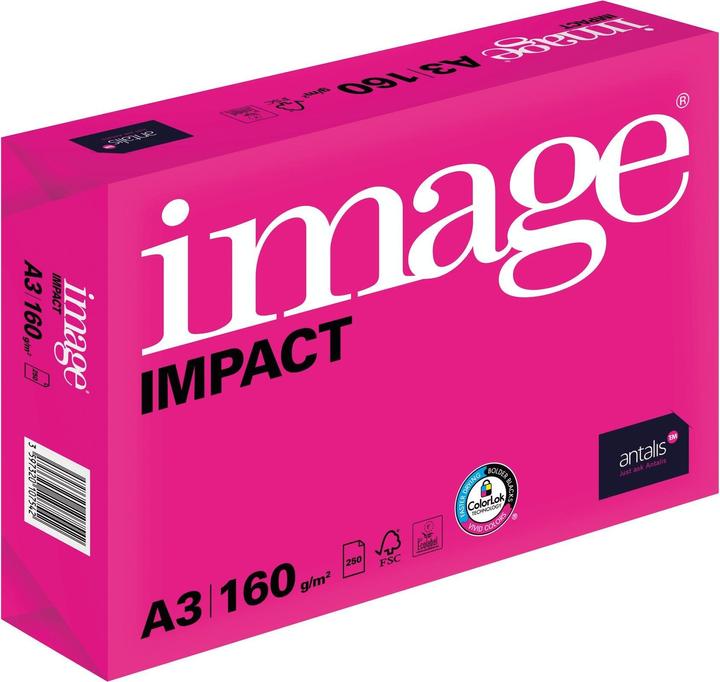 Image du produit Image Papier à copier Impact SRA3 32 x 45 cm, extra-blanc, 250 g/m (250 g/m², 125 x, 32 x 45 cm)