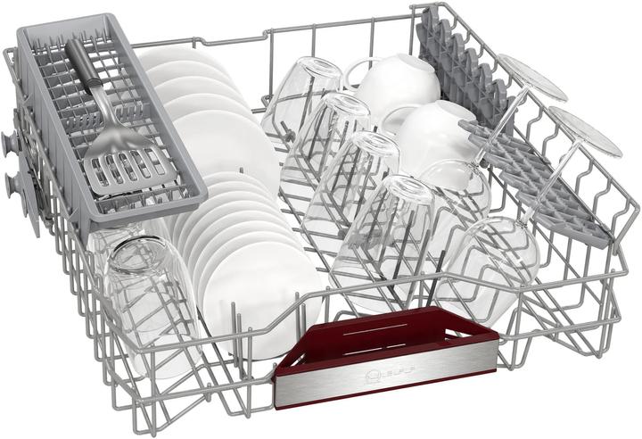Image du produit Neff N 50, Lave-vaisselle intégrable, 60 cm, Acier brossé, S145EAS16E