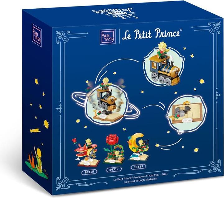 Actual product image Pantasy The Little Prince Starry Ride train building set 16 cm