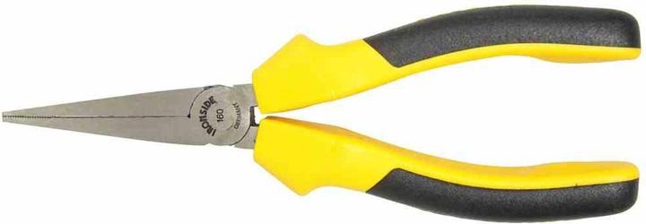 Actual product image Ironside 121383 Flat nose pliers 160mm long 2-component handle (160 mm)