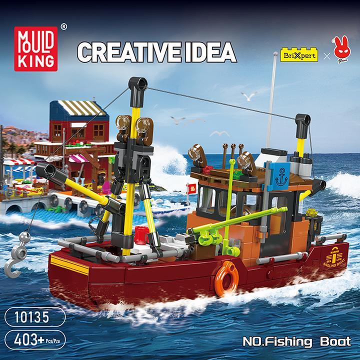 Produktbild Mould King Fischer Boot