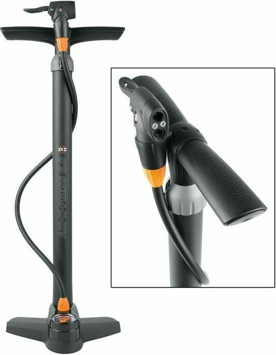 Actual product image SKS Air X-Press with pressure gauge