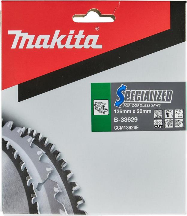 Immagine prodotto Makita Lama per sega circolare in carburo