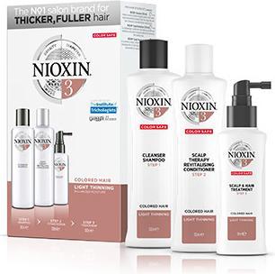 Actual product image Nioxin System 3 Trial Kit 350ml (Hair care set)