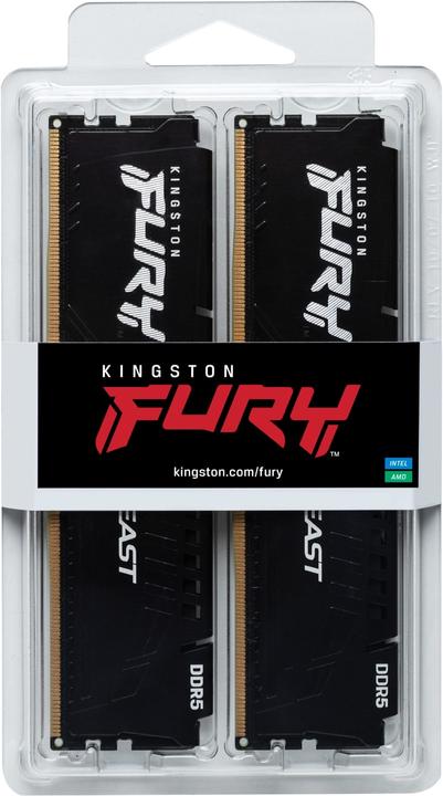 Produktbild Kingston FURY Beast (2 x 32GB, 5200 MHz, DDR5-RAM, DIMM)