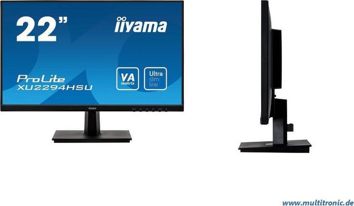 Produktbild iiyama ProLite XU2294HSU-B1 (1920 x 1080 Pixel, 22")