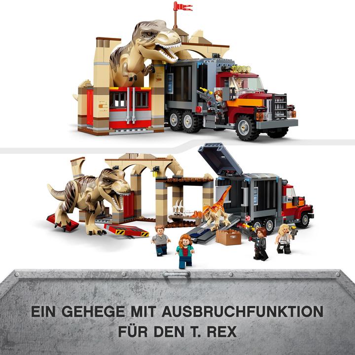 Produktbild LEGO T. Rex & Atrociraptor: Dinosaurier-Ausbruch (76948, LEGO Jurassic World)